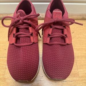New Balance Burgundy Sneakers, Size 7.5